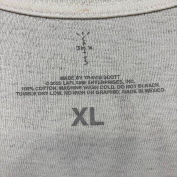 Travis Scott x LAFD Wildfire Fund Cactus Jack Charity Hip-Hop T-Shirt XL - Picture 4 of 4
